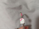 聆夢(mèng)純銀999卡通可愛(ài)手鐲女KT貓女童中童兒童親子銀鐲節日禮 小童KT貓1個(gè)0-7歲 曬單實(shí)拍圖