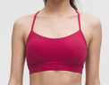 lululemon丨Flow Y Nulu? 女士運(yùn)動內(nèi)衣 LW2D88A 煙霧品紅 S 曬單實拍圖