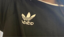 阿迪達(dá)斯（Adidas）三葉草男子 3-STRIPES TEE 短袖 KB2459 黑色 S 曬單實拍圖