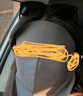 特步（XTEP）防曬面罩全臉護頸口罩男女防曬面罩巾防紫外線臉基尼戶外騎行口罩 兩件裝【深灰+淺灰】 特步正品【冰絲透氣】面頸防曬 曬單實拍圖