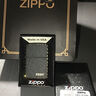 ZIPPO正版打火機 黑裂漆磨砂三面精雕個(gè)性簽定制 送男友節日禮物刻字 精雕黑裂漆-藝術(shù)簽名 曬單實(shí)拍圖