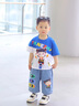 G.DUCKKIDS哪吒衣服男童夏季套裝哪吒兒童服裝男寶寶短袖運(yùn)動(dòng)服夏裝中小童裝 紅色 120 尺碼5~6歲【110-120cm】 曬單實(shí)拍圖