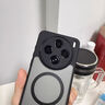 至朗尼適用vivox200pro手機(jī)殼x200pro mini保護(hù)套磁吸鏡頭全包防摔防刮超薄半透磨砂時(shí)尚簡約男女新款 曬單實(shí)拍圖