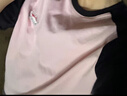 李寧純棉短袖T恤男美式休閑寬松體恤新款運動夏季黑色情侶女大碼半袖 曬單實拍圖