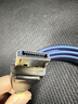 菲路德dp鎧甲裝加粗銅芯光纖線1.4顯示器高清線8k電腦顯卡1.2電競165hz240高刷新數(shù)據(jù)線4K加視頻線延長 鎧甲加粗銅芯光纖DP線/鋅合金/屏蔽線4K60 2米 曬單實(shí)拍圖