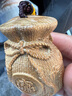 金絲楠陰沉木福袋擺件手把件規(guī)格:5.5*4.6*3.6cm 曬單實拍圖