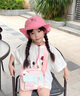 星昔兒童斜挎包女孩小包包2025新款時(shí)尚女童可愛外出背包女小學(xué)生挎包 粉色（單包） 曬單實(shí)拍圖