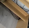 億家達辦公桌老板桌家用臺式電腦桌臥室書桌簡約現(xiàn)代辦公室員工職員桌子 3抽主機位|高密板田園橡木色120 曬單實拍圖