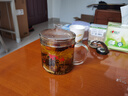 COUNT QIABEI德國進(jìn)口品質(zhì)玻璃杯耐熱防爆耐高溫大容量茶水分離帶蓋把手泡花茶 大有作為700無內(nèi)膽 加厚耐高溫 曬單實拍圖