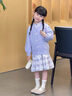 G.DUCKKIDS小黃鴨女童連衣裙秋裝2025新款洋氣兒童庫(kù)洛米衣服女孩春秋季裙子 裙子 120 建議5~6歲【110-120cm】cm 曬單實(shí)拍圖