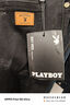 花花公子（PLAYBOY）牛仔褲男款春夏季休閑褲子男士寬松直筒男裝潮流長褲 黑色 M 曬單實(shí)拍圖