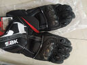 SBK摩托車(chē)競技手套長(cháng)款防護騎士手套機車(chē)賽車(chē)防摔騎行裝備四季男仿賽 SB-2黑紅色(可觸屏) XL(掌寬9-9.5cm) 曬單實(shí)拍圖