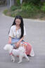 蕓蕁裙子女夏季2025新款文藝度假風(fēng)新款藝術(shù)感復(fù)古油畫不規(guī)則半身裙女 [套裝]梵高文藝半身裙+短袖上衣 XL 曬單實(shí)拍圖
