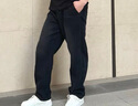 森馬（Semir）牛仔褲男寬松直筒褲25夏彎刀褲長(cháng)褲復古褲子109325124107 曬單實(shí)拍圖