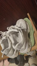 斯凱奇（Skechers）女鞋秋冬小白熊休閑鞋子厚底增高百搭運動軟底老爹鞋99999863 白色/海軍藍色/WNV 37.5 曬單實拍圖
