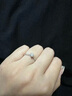 DREUD色1克拉花冠莫桑鉆戒指結(jié)婚求婚鉆戒情侶女戒指七夕情人戒送女友 50分+禮盒+證書+擦銀布 10號（閉口） 曬單實(shí)拍圖