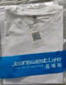 JEANSWEST LIFE真維斯白色t恤男士純棉夏季寬松休閑短袖情侶潮牌男女款半袖體恤 曬單實(shí)拍圖