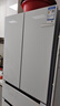 博世（BOSCH）冰箱【M7】462L法式多門四開門變頻雙循環(huán)家用電冰箱 靈活半嵌入 鉑金凈風 魔術變溫 支持國家補貼 KFF72VA23C 白色 曬單實拍圖