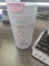 膳魔師（THERMOS）保溫杯三麗鷗聯(lián)名系列不銹鋼水杯可愛便攜咖啡杯吸管杯學(xué)生杯子 八角咖啡杯 400ml 大耳狗內(nèi)附杯套 曬單實(shí)拍圖