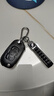 2023款別克威朗Pro鑰匙套真皮2022款威朗GS鑰匙包21款高檔扣男19 M款 黑色（插鑰匙啟動(dòng)）半包 曬單實(shí)拍圖