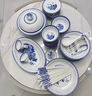 千福令品牌景德鎮釉下彩中式玲瓏青花瓷餐具套裝陶瓷碗盤(pán)碟家用喬遷禮品 10人配置 68頭 曬單實(shí)拍圖