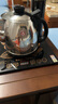 金灶（KAMJOVE）K6不銹鋼色電茶爐全智能自動(dòng)抽水電熱水壺茶具全自動(dòng)茶具電熱茶爐茶臺燒水壺 0.9L K6 (23*37cm) 曬單實(shí)拍圖