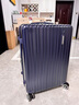 美旅（AMERICAN TOURISTER）拉桿箱商務(wù)行李箱20寸旅行箱大容量密碼登機箱輕盈抗摔薯條箱79B 深藍色【色/沉穩(wěn)】 24英寸 （可托運3-5天出行） 曬單實拍圖