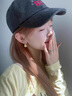 Lnieer復(fù)古波點(diǎn)黃色滴釉耳環(huán)女款夏天多巴胺耳釘2025新款爆款高級感耳飾 奶黃波點(diǎn)滴釉耳釘【925銀針】 曬單實(shí)拍圖
