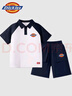 Dickies童裝男童夏季套裝小童polo衫兩件套男孩撞色衣服兒童夏裝男寶T恤 曬單實拍圖
