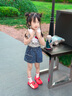 chedoir2025新款原創(chuàng)蘋果兒童洞洞鞋夏季外穿女童男寶防滑親子包頭拖鞋 紅蘋果 19 cm內(nèi)長【適合腳長約18.5-19】 曬單實(shí)拍圖