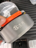 北樂戶外鍋具燒水壺煎鍋煮鍋露營套鍋裝炊具卡式爐專用鍋具用品全套 4-7人套鍋【大煮+大煎+1.6水壺】 曬單實拍圖