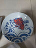 千代源鯛魚(yú)碗盤(pán)子餐具日本原裝進(jìn)口家用魚(yú)圖案碗盤(pán)日式陶瓷飯碗面碗湯碗 4.3英寸高腳碗 曬單實(shí)拍圖