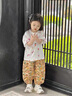 G.DUCKKIDS女童褲子夏季薄款2025新款中小兒童防蚊褲女寶寶女孩夏天外穿長褲 3D小熊 (萊賽爾面料) 90 身高75-85厘米(可開檔) 曬單實(shí)拍圖