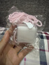 粉蝴蝶蘋果16數(shù)據(jù)線保護(hù)套iPhone15pro充電器頭保護(hù)殼充電線防折 波點(diǎn)【小粉蝴蝶結(jié)】 四件套 【單殼+咬線器+保護(hù)繩】 曬單實(shí)拍圖