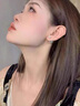 DAISY DREAM趙露思同款雙面珍珠耳環(huán)女前后兩戴輕奢耳釘高級耳飾品S925銀針 白色大小珍珠耳環(huán)【925銀針】 曬單實拍圖
