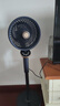 奧克斯（AUX）空氣循環(huán)扇遙控電風(fēng)扇家用搖頭電扇換氣扇循環(huán)對(duì)流風(fēng)扇輕音低噪節(jié)能語音立式家用電風(fēng)扇 語音智能加強(qiáng)款+加重底盤+加長(zhǎng)電源線1.8m 曬單實(shí)拍圖