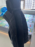 FILA 斐樂官方女士羽絨服冬季時(shí)尚休閑保暖寬松連帽上衣 正黑色-BK S 曬單實(shí)拍圖