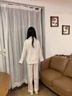 小兔子真絲睡衣女秋季2025新款高級網(wǎng)紅風(fēng)家居服禮盒套裝生日禮物 米杏萌兔【長(cháng)袖+長(cháng)褲】 M 【建議80-100斤】 曬單實(shí)拍圖