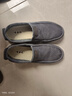 布舍元商務(wù)休閑男鞋帆布鞋透氣爸爸鞋老北京布鞋男511-9304 藍色 40  曬單實(shí)拍圖