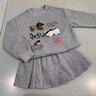 G.DUCKKIDS小黃鴨童裝女童秋裝套裝兒童衣服中大童春秋款學(xué)院風(fēng)套裝裙12女孩 灰色套裝 120 建議110-120cm6-7歲cm 曬單實(shí)拍圖