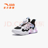 安踏兒童運(yùn)動(dòng)鞋女小童鞋2025春夏新品網(wǎng)面透氣旋鈕扣軟彈蝶翼跑鞋 【燈鞋】黑/安踏白/水粉色-3 31 曬單實(shí)拍圖
