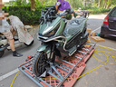 升仕ZONTES 2024新款368G 低腳踏ADV踏板車（付款后45天內(nèi)發(fā)貨） 金石綠（矮版低腳踏） 曬單實(shí)拍圖