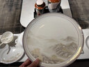 石茗堂品牌輕奢高級(jí)碗家用新款景德鎮(zhèn)餐具套裝碗碟套裝家用喬遷新居送禮 大好山河62件豪華配富貴煲 62件套 曬單實(shí)拍圖
