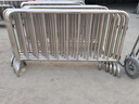 不銹鋼鐵馬護(hù)欄道路施工安全隔離護(hù)欄商場地鐵學(xué)?？梢苿臃雷o(hù)圍擋 2m長_1.2m高_(dá)32外管_304不銹鋼 曬單實拍圖