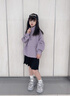 巴布豆女童裙褲2025夏季新款兒童涼感速干運動(dòng)服中大童網(wǎng)球甜美風(fēng)童裝 黑 愛(ài)小麗硅膠印XS_Q1 160 曬單實(shí)拍圖
