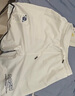 NASA GISS運(yùn)動(dòng)短褲男夏季薄款休閑籃球褲青少年學(xué)生休閑五分褲 白色 L  曬單實(shí)拍圖