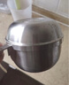 物芯質(zhì)造316不銹鋼飯盒泡面碗食品級飯缸學(xué)生上班族食堂打飯專(zhuān)用碗快餐杯 316L【飯碗+湯碗】+菜格 曬單實(shí)拍圖
