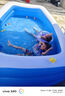 兒童充氣游泳池家用嬰兒小孩游泳圈大型室外加厚泳池寶寶戲水池 無(wú)線(xiàn)閃充3米四層300*180*70cm 曬單實(shí)拍圖