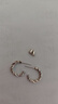 白嵐麻花耳環(huán)女S925銀耳釘時(shí)尚潮流素圈耳飾簡(jiǎn)約優(yōu)雅氣質(zhì)生日禮 銀色小號 曬單實(shí)拍圖