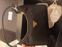 PRADA/普拉達(dá)【禮物】女士Prada Re-Edition 2005 Re-Nylon迷你手袋 黑色-金色徽標(biāo) 曬單實拍圖
